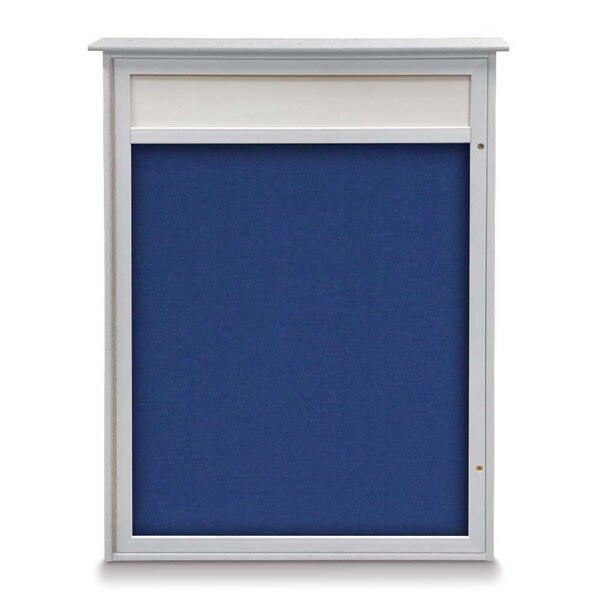 Single Door Enclosed Indoor Letterboard